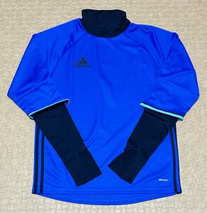 新品・L サイズ・adidas・アディダス Condivo 16 ハイブリッド フィット トップ ハイネック Tシャツ climacool