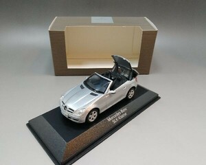 メルセデス・ベンツ ディラーモデル 1/43 メルセデスベンツ SLKクラス シルバー　B66962183