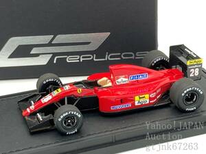 GP Replicas 1/43 フェラーリ 643 #28 J.アレジ Marlboro外部品デカール加工品 TOPMARQUES トップマルケス GP43-038B