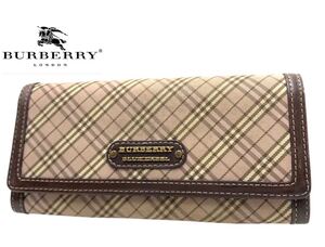 Burberry バーバリー　長財布　ノバチェック　レディース　ブランド　小銭入