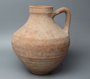 OKQ3■古代ヒッタイト土器/Hittite pottery★Circa 2nd Millennium BC（紀元前2千年紀）★トルコ出土　取っ手付き土器