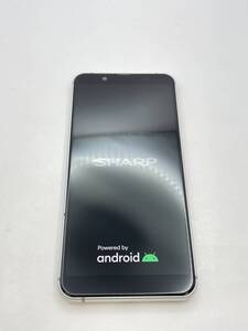 KT060582【爆速発送・土日発送可】AQUOS sense3 basic 907SH 32GB 利用制限◯ シルバー アンドロイド SONY 1円スタート SoftBank