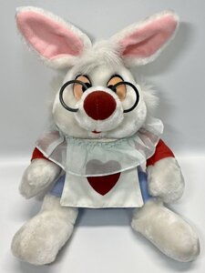 ディズニー ふしぎの国のアリス 白うさぎ ビンテージ ぬいぐるみ Disney Alice in Wonderland White Rabbit ヴィンテージ