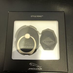 未使用★JAGUAR ジャガー オリジナル スマホリング /車載ホルダー付き　純正　正規品★