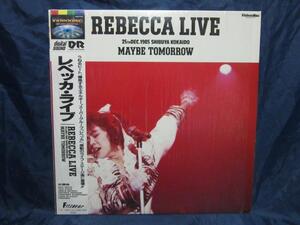 LD058■レーザーディスク(LD)■レベッカ　ライブ/MAYBE TOMORROW/68LH101【中古】