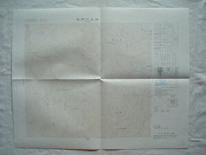 【5万分の1地形図 北海道】『札内川上流 NK-54-9-1(浦河1号)』昭和52年編集 昭和54年12月28日発行 国土地理院【地図 ピョウタンの滝】