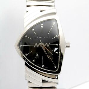 HAMILTON ハミルトン ベンチュラ H244810（Ref.H24481131） エルヴィス75周年 メンズ クォーツ 中古美品