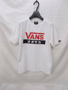 ★VANS/ヴァンズ★オオサカ OSAKA 半袖Tシャツ/S/白