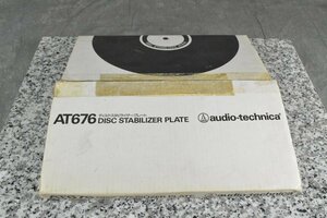 ■TG0828 audio-technica オーディオテクニカ AT676 DISK STABILIZER ディスクスタビライザー★F