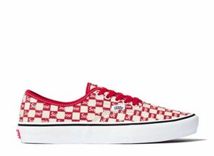 Supreme Vans Authentic Pro Checker Logo "Red" 28cm VN000Q0DJLY