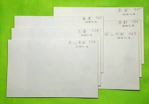 2690■廃線岡山臨港鉄道・岡山/倉敷/高梁周辺含む 5万分1地形図6枚 昭和51-52年