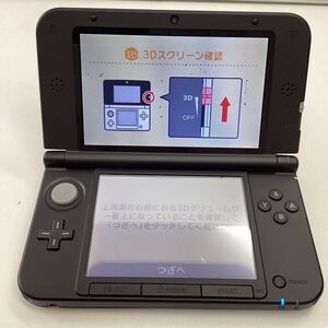 Nintendo 3DS LL ニンテンドー3DSLL ブラック 稼動品 初期化済み