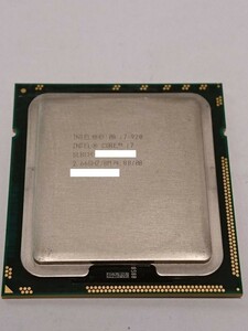 中古品★Intel Corei7-920/2.66GHz/8MB/SLBCH/FCLGA1366