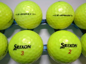 [20-SRA] スリクソン ゼットスター エックスブイ 23年 SRIXON Z・STAR XV 10球 ロストボール 【中古】