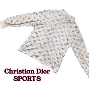 Christian Dior SPORTS クリスチャンディオール ポロシャツ ビンテージ ゴルフ シャツ レディース L