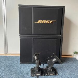 BOSE/ボーズ ペアスピーカー 201 AUDIO/VIDEO MONITOR 音響機器 オーディオ機器 音出しOK 現状