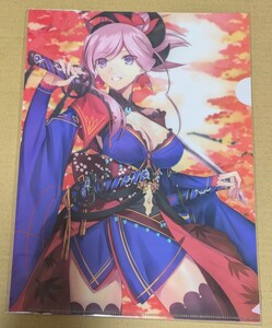 α　Fate/Grand Order　クリアファイル　宮本武蔵　コミックマーケット　FGO