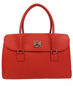 未使用品！LOEWE【ロエベ】329.84.C81 アラモ 36 レザー ハンドバッグ トートバッグ （4559）