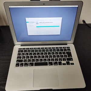 Macbook air 7.2 A1466 core i5/メモリ8GB/SSD256GB ジャンク 2015〜2016くらい？