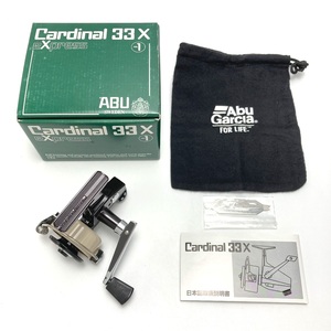 ☆☆ Abu アブ カーディナル Cardinal 33X express スピニングリール 箱付き 目立った傷や汚れなし