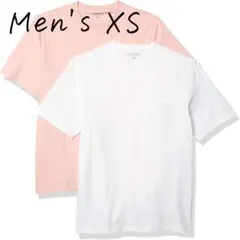 ❤️Tシャツ  クルーネック ポケット　レギュラーフィット  メンズ 2枚　XS