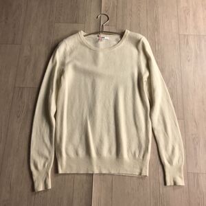 100円スタート□ UNIQLO カシミヤ100% ニット　セーター　