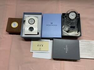 WATERFORD WEDGWOOD 置時計　おきとけい　時計　置物　セット　W022