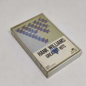 ハンク・ウィリアムズ HANK WILLIAMS GREATEST HITS カントリーソング カセット ミュージックテープ 28曲 日本盤