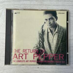 N57/Blue Note アート・ペッパ - (CD/ THE RETURN OF A RT PEPPER The Complete Art Pepp