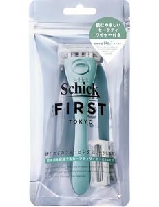 Schick(シック) シックファースト シェービング ホルダー（刃付き＋替刃1コ） ミントグリーン