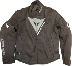 試着のみ美品　【DAINESE-ダイネーゼ】1654631 VELOCE D-Dry JACKET｜50サイズ｜BLACK/CHARCOAL-GRAY/WHITE