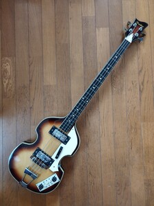 ♪70’ｓ Fresher フレッシャー バイオリンベース ポール・マッカートニー Violin Bass ヴァイオリン・ベース へフナーモデル Beatles 