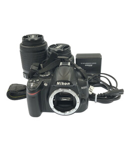 訳あり ニコン デジタル一眼レフカメラ D3000 ダブルズームキット Nikon