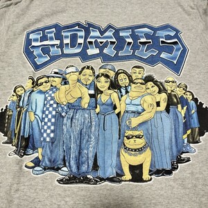 ホーミーズ　HOMIES lowrider chicano　ローライダー　チカーノ　ビンテージ　Tシャツ 古着