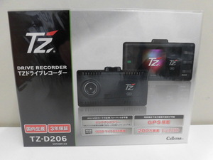 新品 未開封 11 CELLSTAR セルスター DRIVE RECORDER ドライブレコーダー TZ-D206 トヨタ モビリティパーツ 激安1円スタート