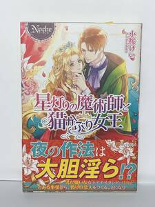 ★★ノーチェブックス★★ 【星灯りの魔術師と猫かぶり女王】　著者＝小桜けい　中古品　初版 ★喫煙者ペットはいません アルファポリス