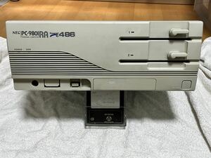 ■NEC PC-9801RA2 Cx486DLC 32MHz+V30/RAM 4.6MB【コンデンサ、バッテリ交換済】KBおまけ