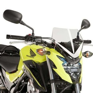 SALE! Puig 8923W スクリーン バイザー HONDA CB500F (16-18) [クリア] プーチ NEW GENERATION