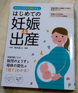 ★送料無料 おなかの中を可視化する！はじめての妊娠＆出産　産科医 竹内正人・監修