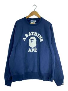 A BATHING APE◆CLASSIC COLLECTION/スウェット/XXL/コットン/NVY/001SWG301016X