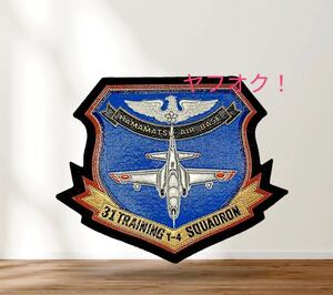 即決あり　航空自衛隊　第31飛行隊　初期版　特殊製法　ワッペン パッチ JASDF 空自　浜松基地　裏ベルクロあり