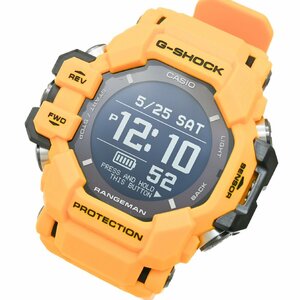 1円 稼働 未使用品 箱/保証書/充電器付 CASIO G-SHOCK LAND RANGMAN レンジマン GPR-H1000-9JR GSP QZ 腕時計 マスターオブG 0447320240611