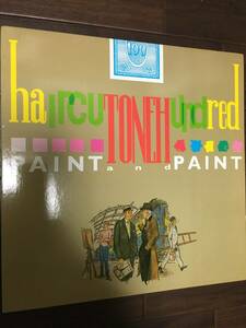 美品　ライナー付　Haircut One Hundred / Paint and Paint 