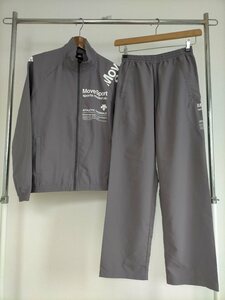 美品 DESCENTE MOVESPORT デサント ムーブスポーツ ドライクロス トレーニングジャケット パンツ 上下 セットアップ size-M DAT-1410/P 