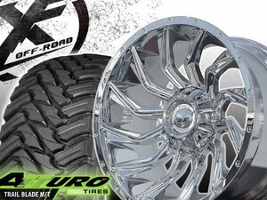 新品 20インチ タイヤホイールセット XF OFFROAD 20x10j pcd139.7 pcd150 5穴 ATTURO MT 285/50R20 33x12.50R20 ランクル100 ランクル200