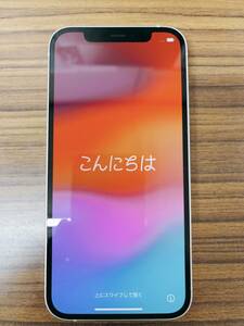 iPhone 12 128GB ホワイト SIMフリー　ジャンク品　バッテリー78%　本体のみ【送料無料】