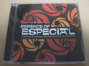 ESSENCE OF ESPECIAL / COMPILED BY ESPECIAL RECORDS & KYOTO JAZZ MASSIVE CD HAJIME YOSHIZAWA DJ KAWASAKI