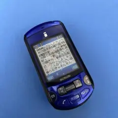 Docomo S0505i ブルー　展示用モック