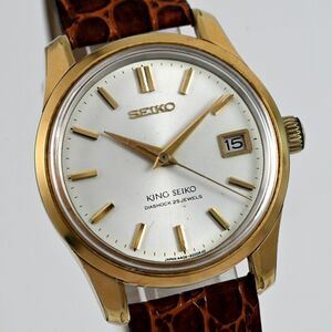 ヴィンテージ 1966 キングセイコー King Seiko 25 石 手巻Hand-Winding Ref.4402-8000 SGP $N45-152-3