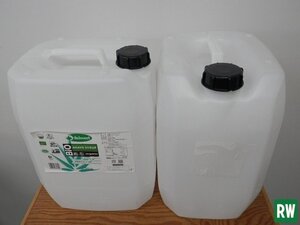 【引取歓迎/2個】ポリタンク ② 約20L ウォータータンク ポリ容器 まとめて 業務用 引取歓迎 収納 保管 白 [4]